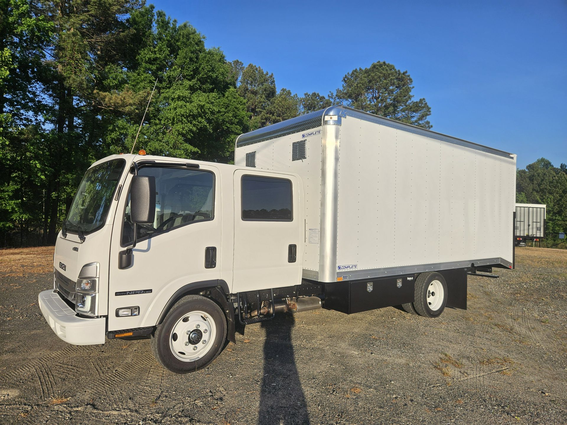 New 2027 Isuzu NPR-HD Crew Cab Box Truck