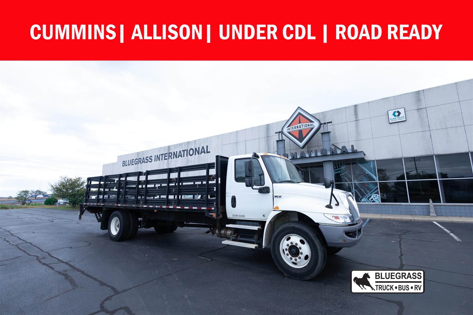 2019 International MV607 SBA 4X2