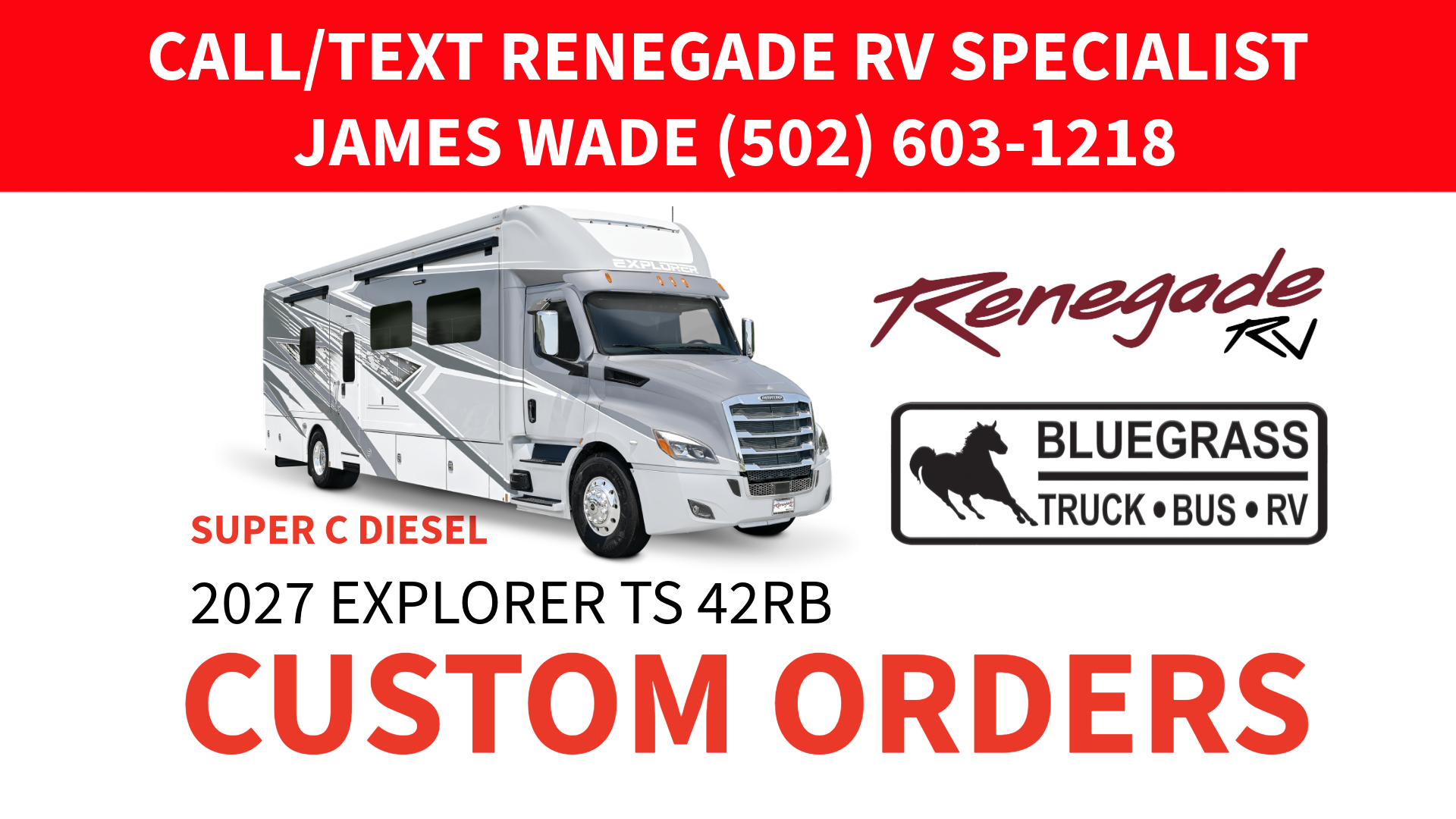 2027 Renegade Explorer 42RB