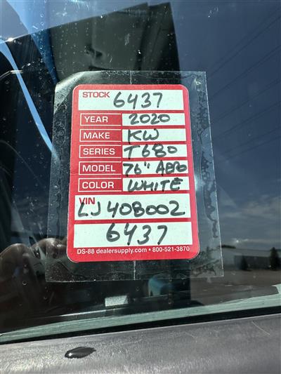 2020 Kenworth T680