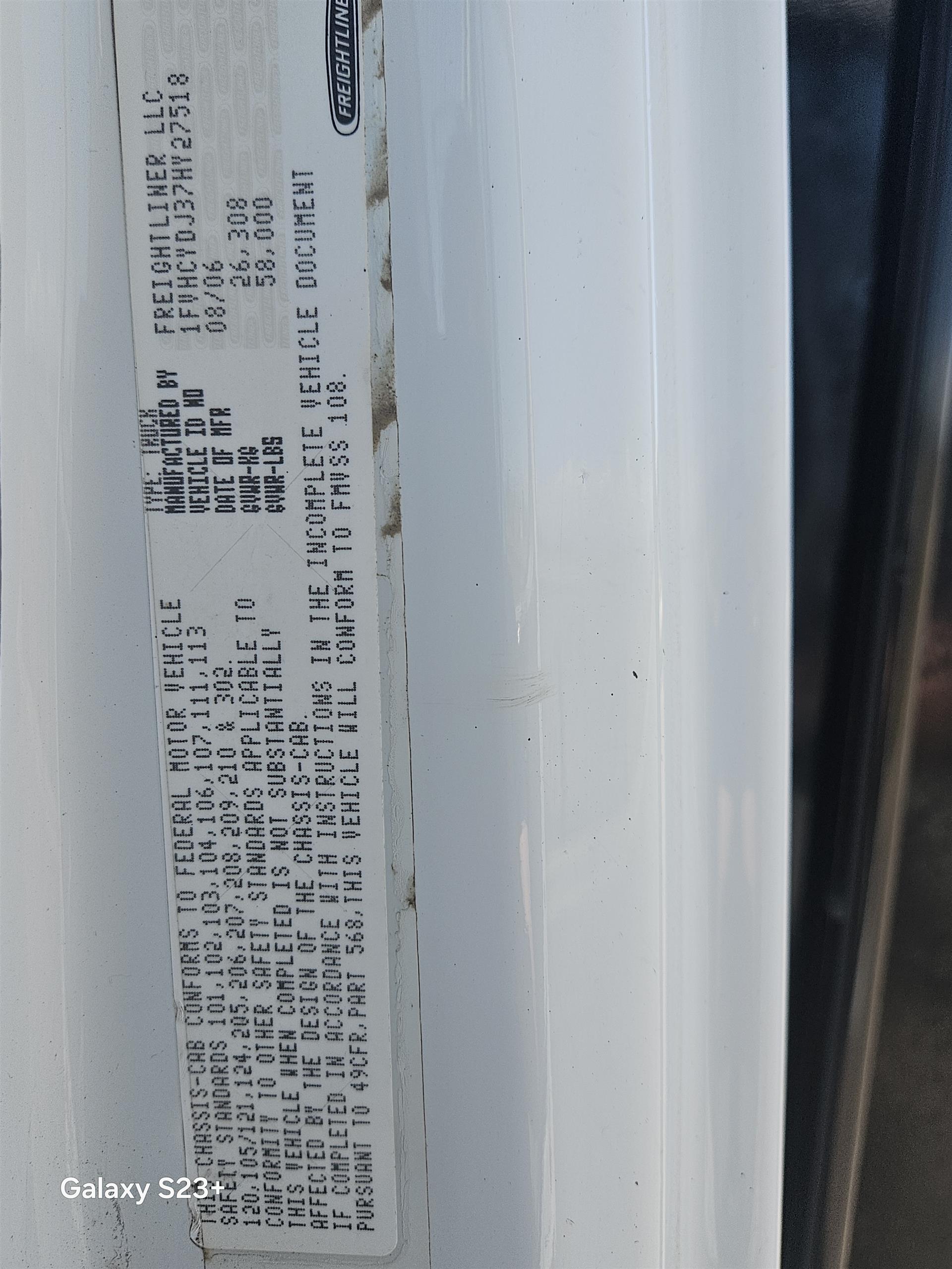 2007 FREIGHTLINER BUSINESS CLASS M2 106 stock CO11451, photo 30