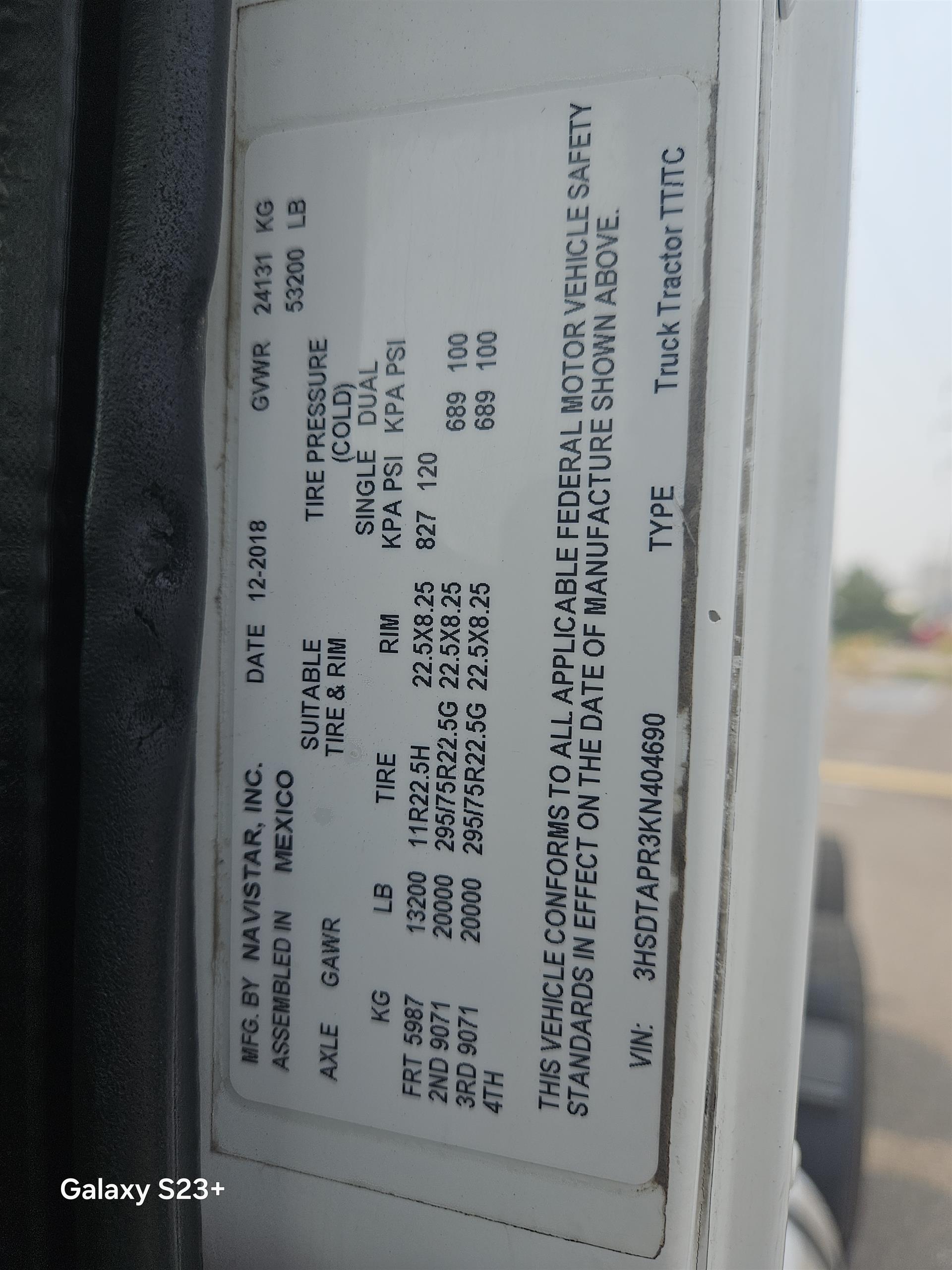 2019 INTERNATIONAL HX stock CO11248, photo 31