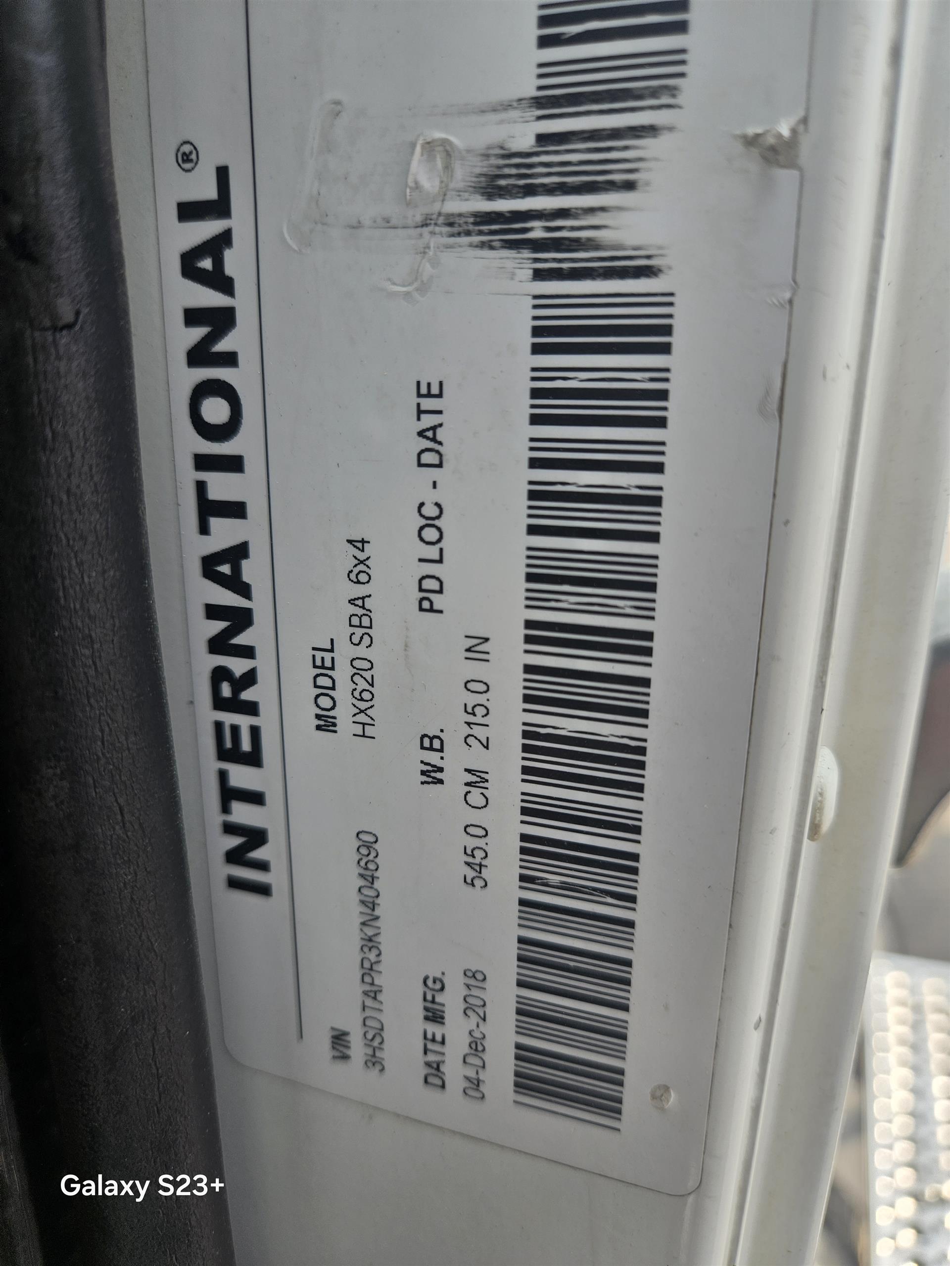 2019 INTERNATIONAL HX stock CO11248, photo 32