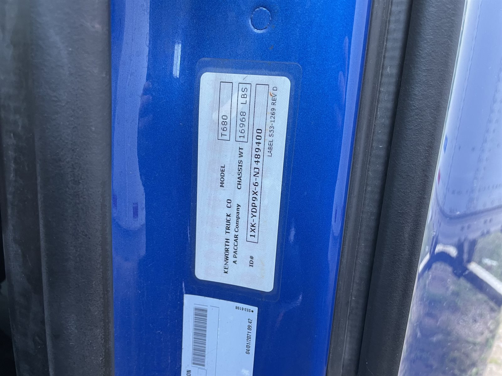2022 KENWORTH T680 stock CO12047, photo 25