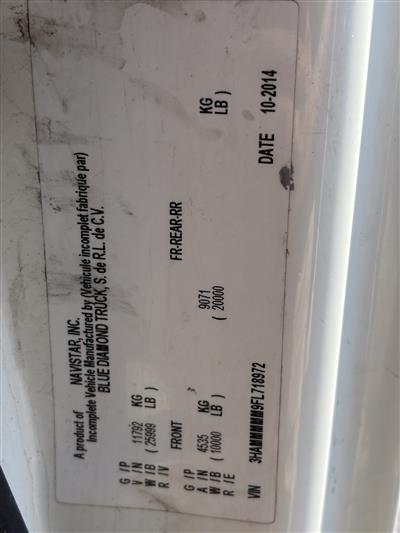 2015 International 4300