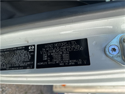 2020 Hino 195