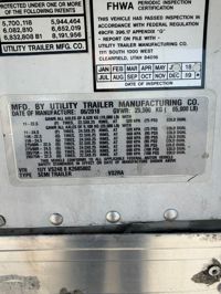 2019 Utility VS2RA 48/162/102