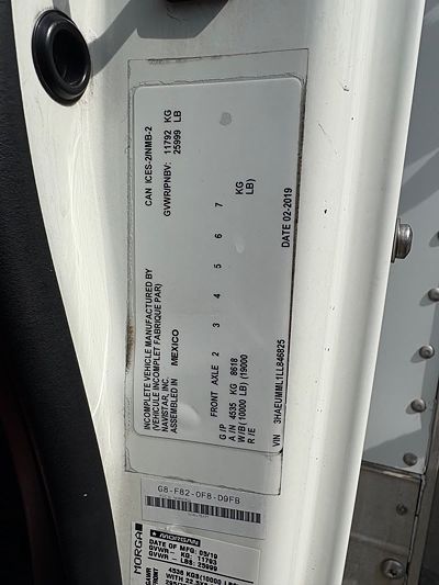 2020 International MV607