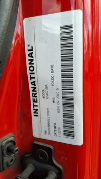 2020 International MV607