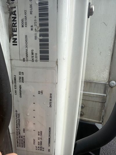 2019 International 4300