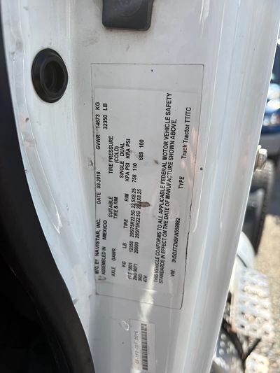 2019 International RH613