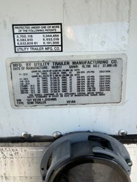 2018 Utility VS1RA 28/162/102
