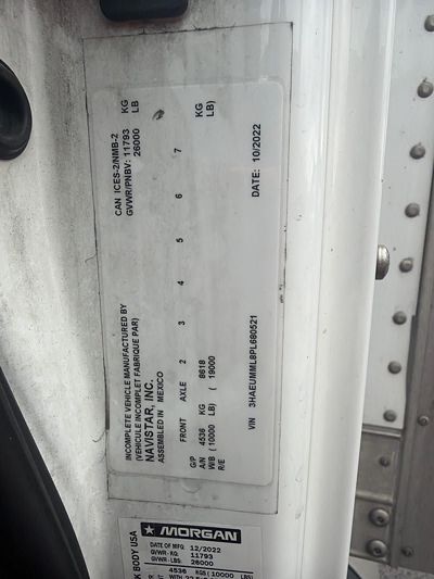 2023 International MV607