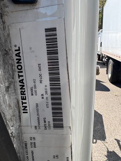 2019 International 4300
