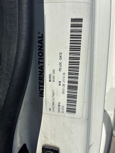 2020 International MV607