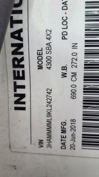 2019 International 4300