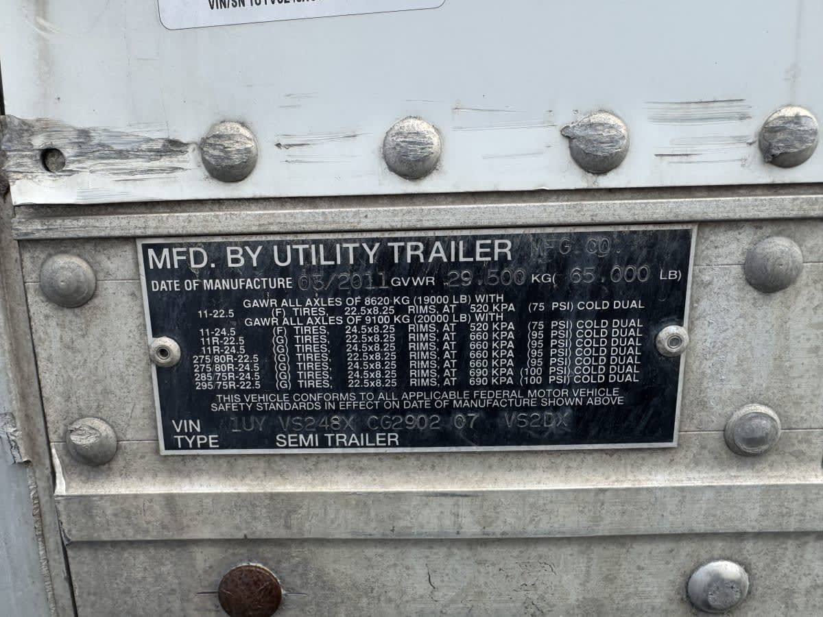 2012 Utility VS2DC 48/162/102