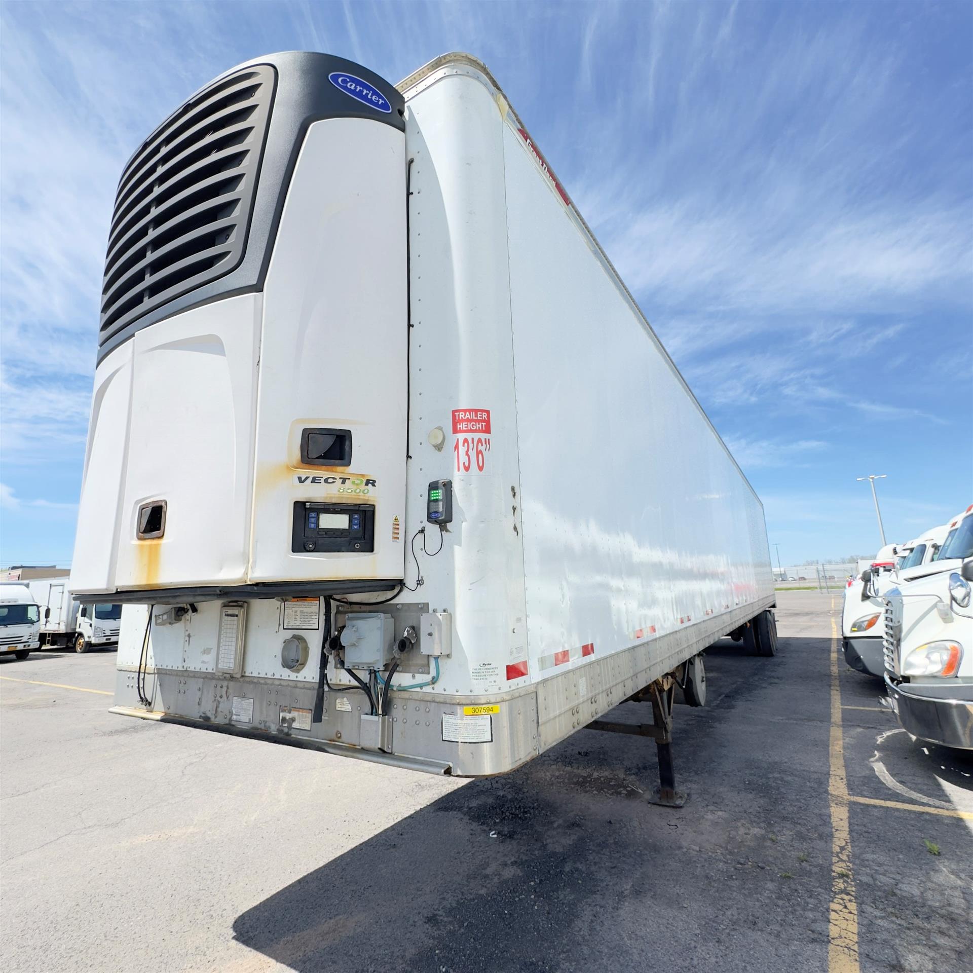 2015 Great Dane 7211TZ-1 53/162/102