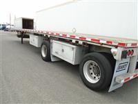 Used 2008 East aluminum flatbed for Sale