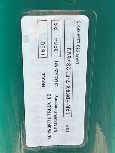 2023 Kenworth T680