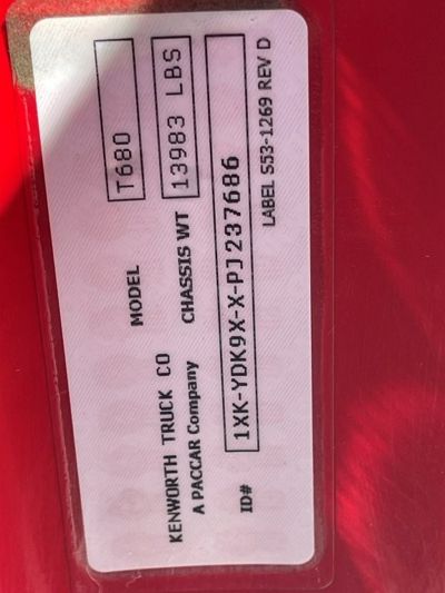2023 Kenworth T680