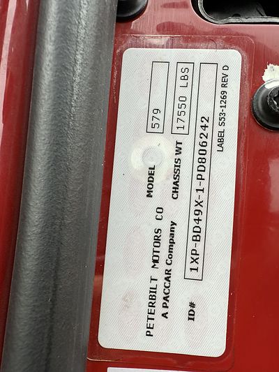 2023 Peterbilt 579
