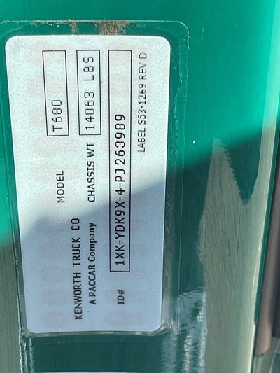 2023 Kenworth T680