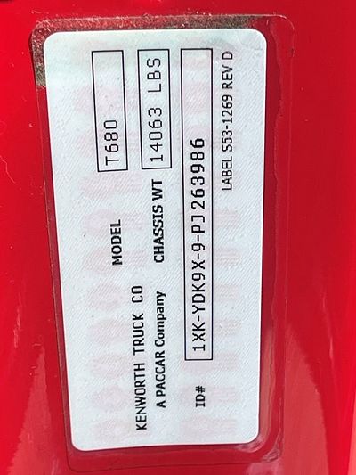 2023 Kenworth T680