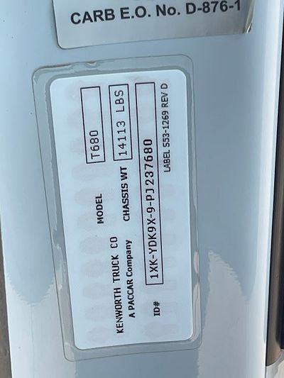 2023 Kenworth T680