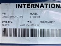 2020 International LT625