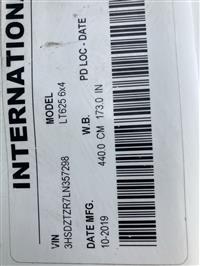 2020 International LT625