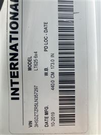 2020 International LT625
