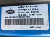 2015 Mack CHU613