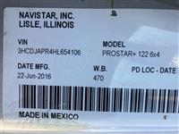 2017 International Prostar
