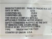 2020 Freightliner CASCADIA 116