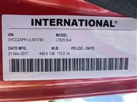 2018 International LT625