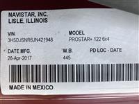 2018 International Prostar