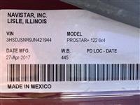 2018 International Prostar