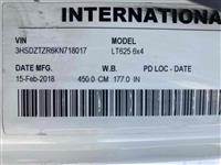 2019 International LT625
