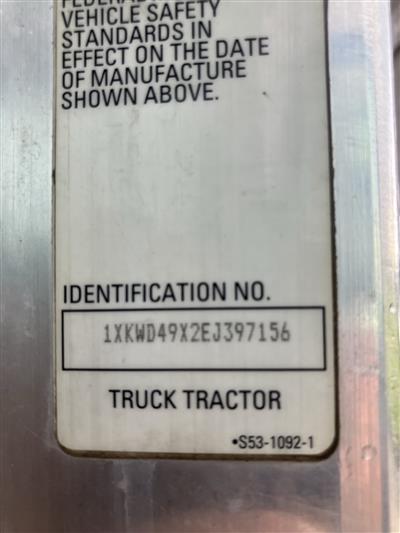 2014 Kenworth W900L