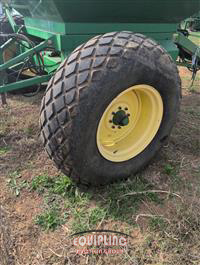 1997 John Deere 1850 & JOHN DEERE 787 SEED CAR