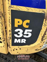 2007 KOMATSU PC35MR-2