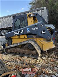 2017 John Deere 333G SKID STEER