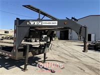 2017 W K MACHINE ROLLERBED HYD TILT W/ CRANE