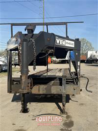 2017 W K MACHINE ROLLERBED HYD TILT W/ CRANE