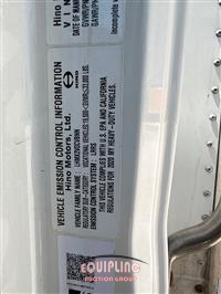 2021 Hino Incomplete Vehicle