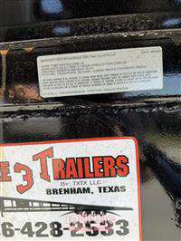 2023 TAKE 3 TRAILERS 3 CAR TRAILER