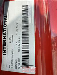 2019 International LT625