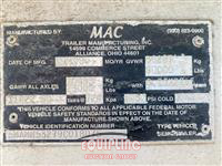 2009 MAC MFG 53' Walking Floor