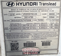 2020 Hyundai 53X102 REEFER TRAILER
